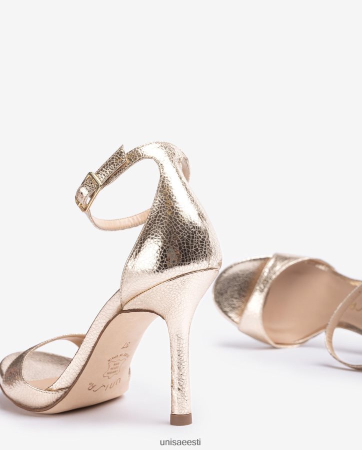Unisa 88PPB421 metallilise efektiga kõrge kontsaga sandaal naised mood