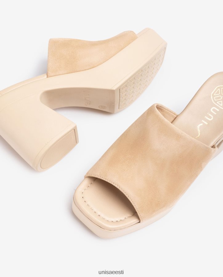 Unisa 88PPB4234 laiad vamp-sandaalid plokk-kontsaga naised mood