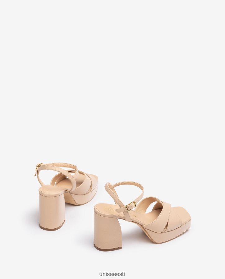 Unisa 88PPB4240 laia kontsaga sandaalid naised beež