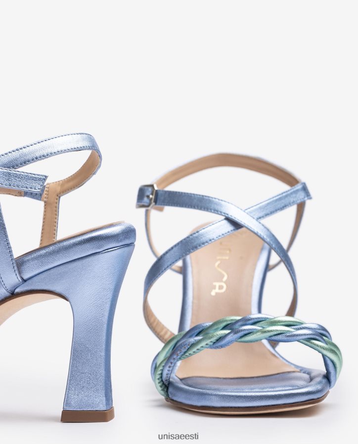 Unisa 88PPB4258 metallist rihmaga sandaal naised sinine
