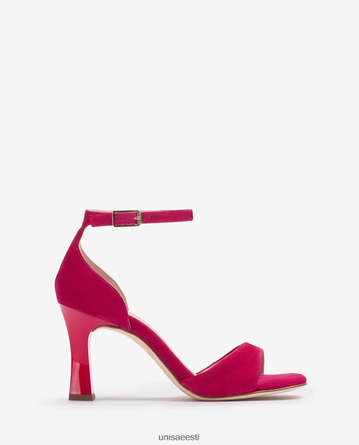 Unisa 88PPB4261 seemisnahast d'orsay pahkluu rihmaga sandaal naised roosa