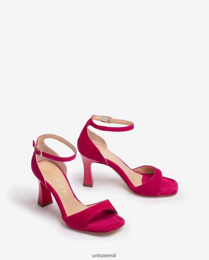 Unisa 88PPB4261 seemisnahast d'orsay pahkluu rihmaga sandaal naised roosa