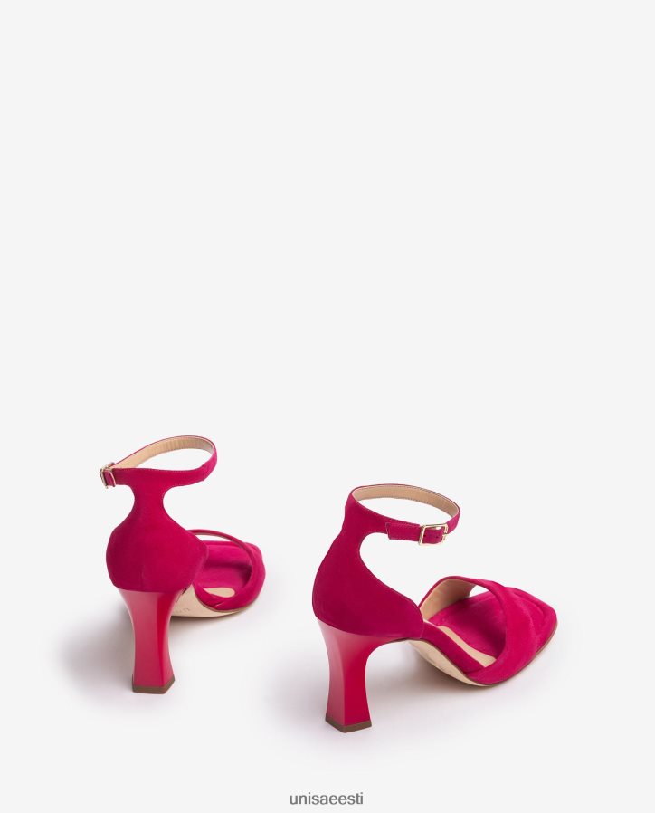 Unisa 88PPB4261 seemisnahast d'orsay pahkluu rihmaga sandaal naised roosa