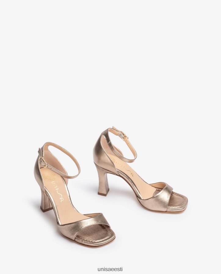 Unisa 88PPB4262 metallilise efektiga d'orsay pahkluu rihmaga sandaal naised mood