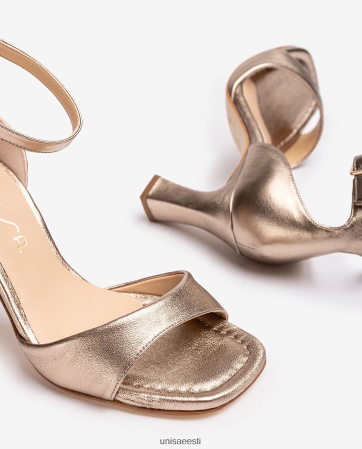 Unisa 88PPB4262 metallilise efektiga d'orsay pahkluu rihmaga sandaal naised mood