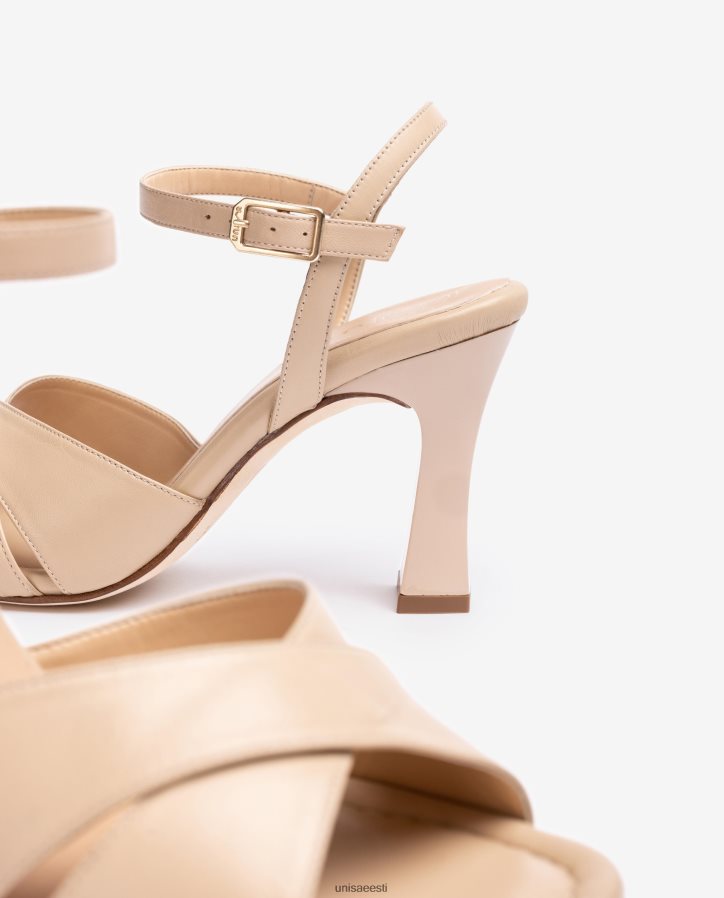 Unisa 88PPB4271 ristrihmaga sandaalid naised beež