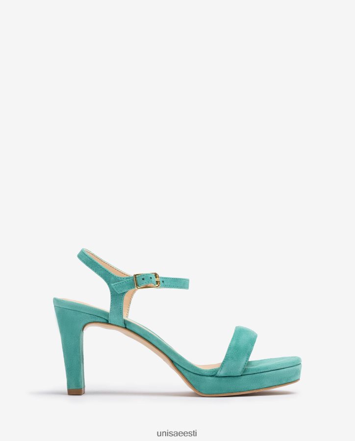 Unisa 88PPB4274 seemisnahast sandaal naised roheline