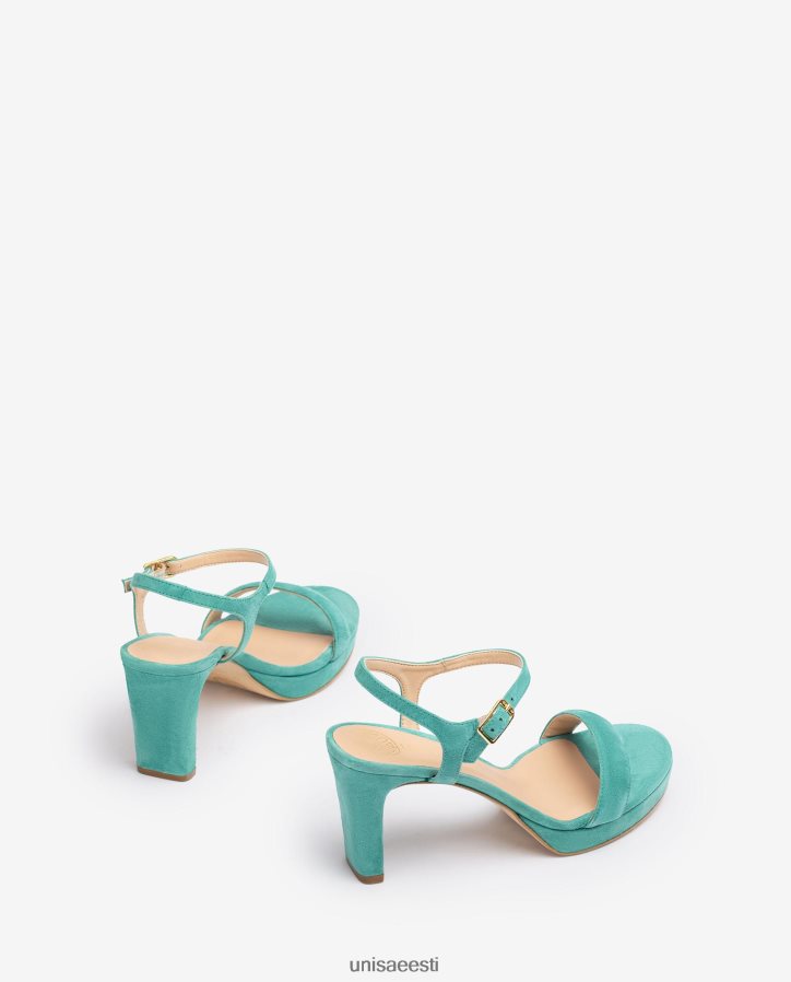 Unisa 88PPB4274 seemisnahast sandaal naised roheline