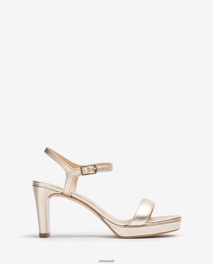 Unisa 88PPB4278 metallilise efektiga nahast sandaal naised mood