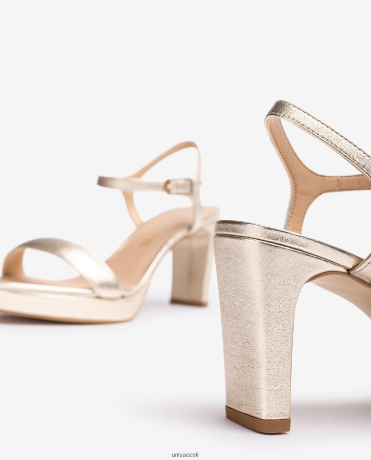 Unisa 88PPB4278 metallilise efektiga nahast sandaal naised mood