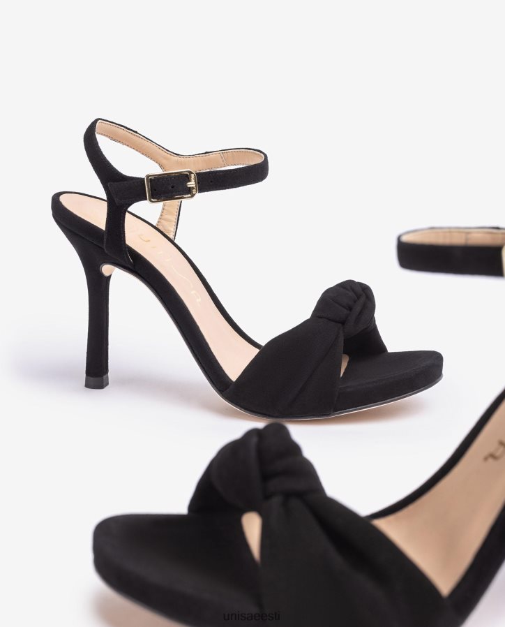 Unisa 88PPB4282 sõlmega seemisnahast sandaal naised graatsiline