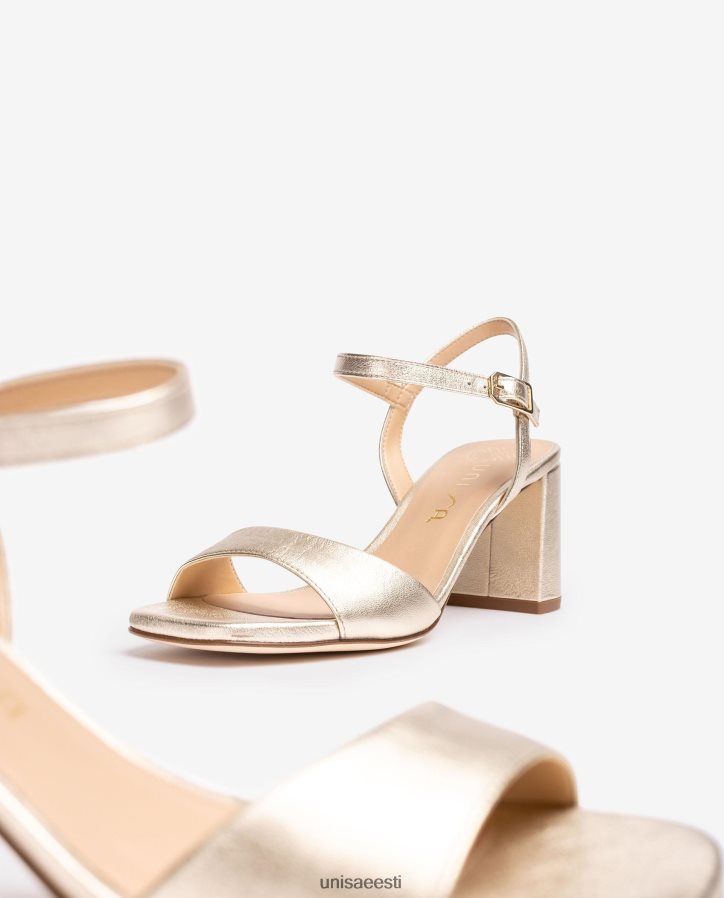 Unisa 88PPB433 kandilise talla sandaal naised kullast