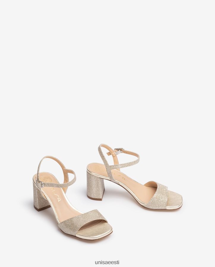 Unisa 88PPB434 kandilise talla sandaal naised kullast
