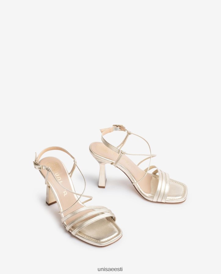 Unisa 88PPB4359 metallist efektiga rihmad sandaalid naised mood