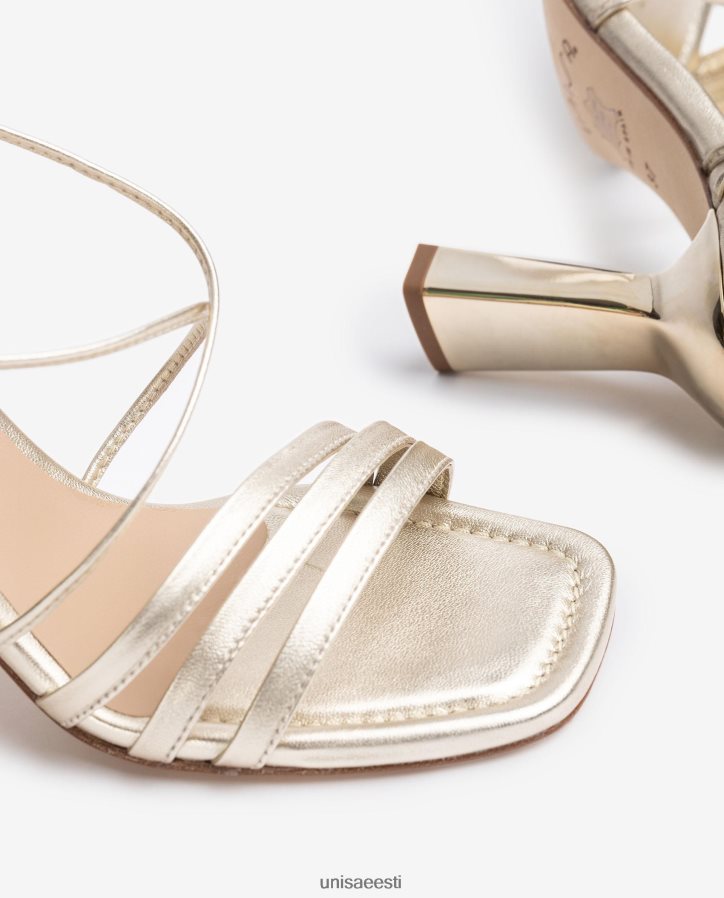 Unisa 88PPB4359 metallist efektiga rihmad sandaalid naised mood