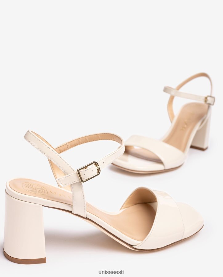 Unisa 88PPB436 kandilise talla sandaal naised valge