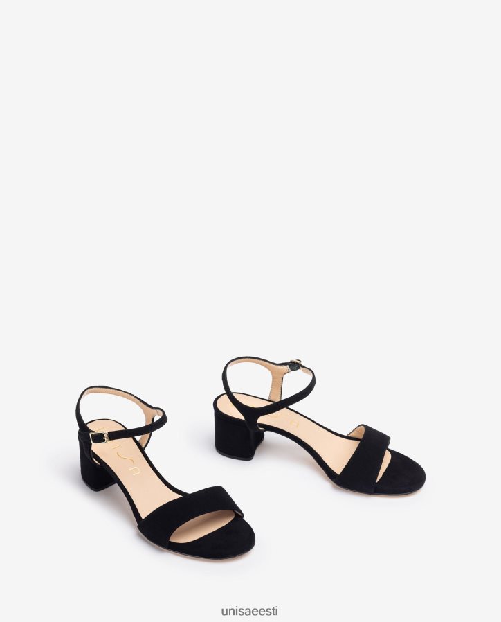 Unisa 88PPB4379 laia kontsaga seemisnahast sandaalid lapsed mood