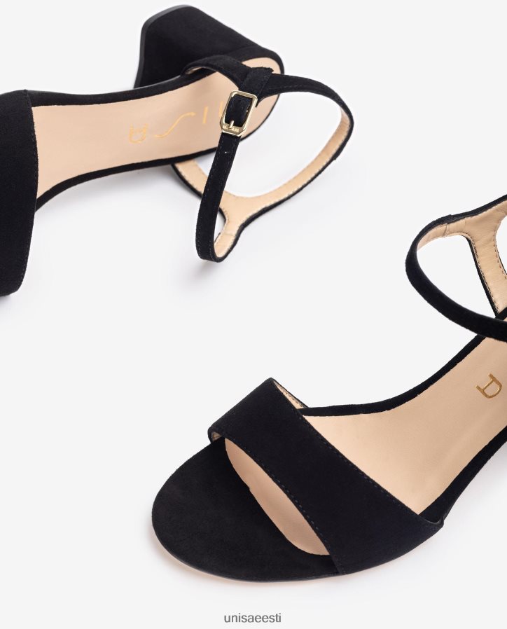 Unisa 88PPB4379 laia kontsaga seemisnahast sandaalid lapsed mood