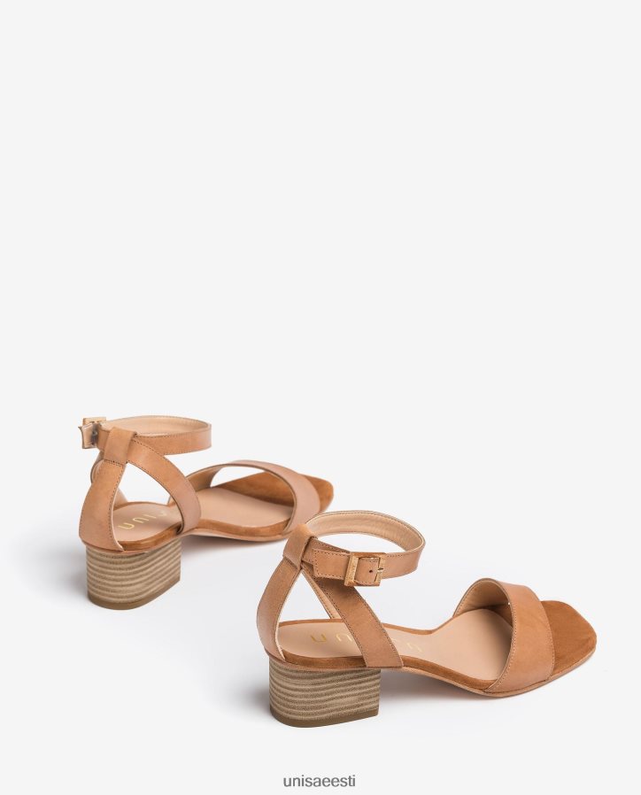 Unisa 88PPB4380 laia kontsaga sandaalid naised pruun