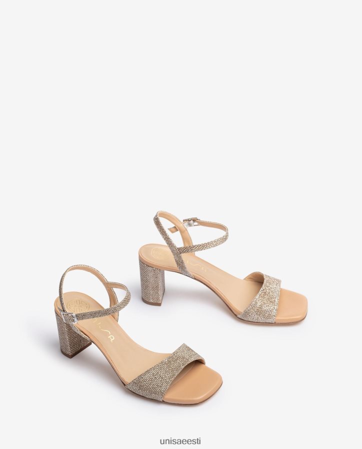 Unisa 88PPB4393 kandilise varbaga sandaalid naised pronksist