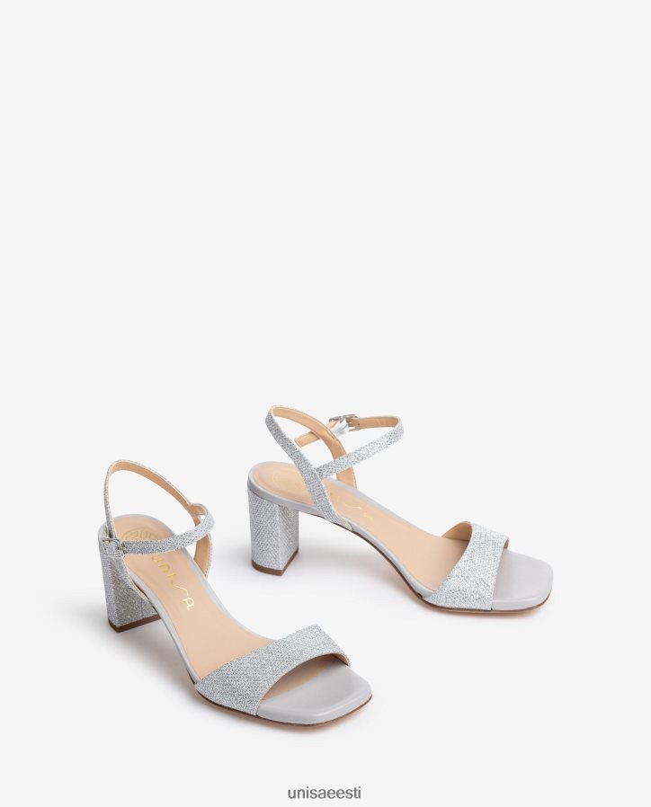 Unisa 88PPB4395 kandilise varbaga sandaalid naised hõbedane