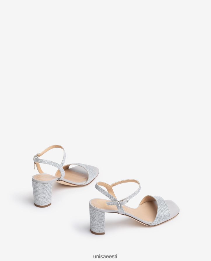 Unisa 88PPB4395 kandilise varbaga sandaalid naised hõbedane