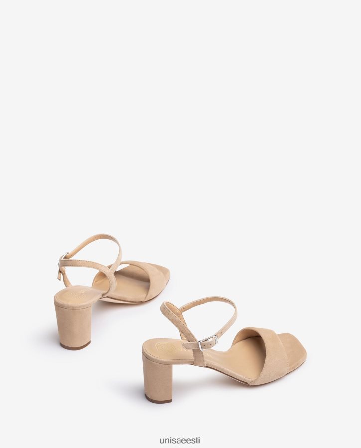 Unisa 88PPB4417 kandilise talla sandaal naised beež