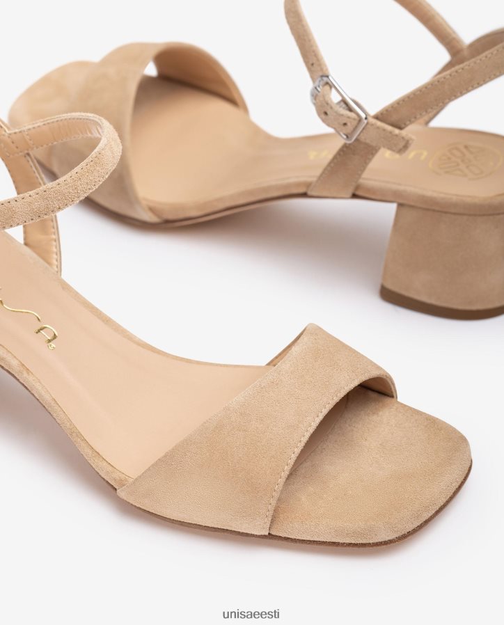 Unisa 88PPB4423 laia kontsaga sandaalid naised beež