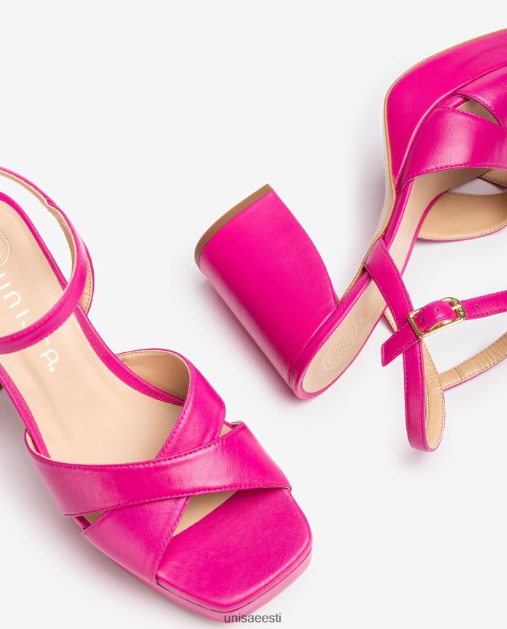 Unisa 88PPB482 laia kontsaga sandaalid naised roosa