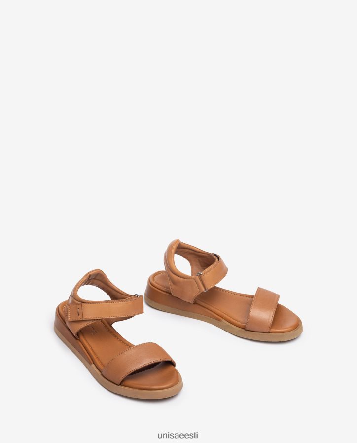 Unisa 88PPB4113 mugav nahast sandaal naised pruun