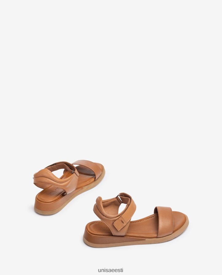 Unisa 88PPB4113 mugav nahast sandaal naised pruun