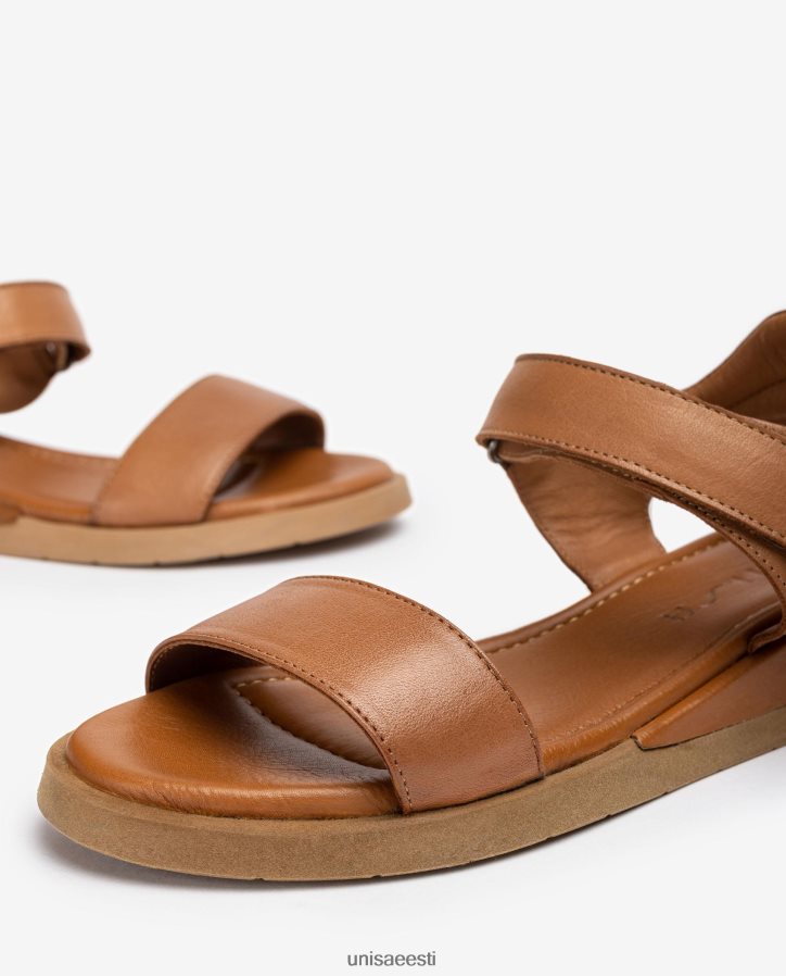Unisa 88PPB4113 mugav nahast sandaal naised pruun