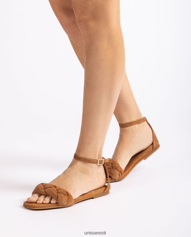 Unisa 88PPB4316 punutud vampiga sandaal naised pruun