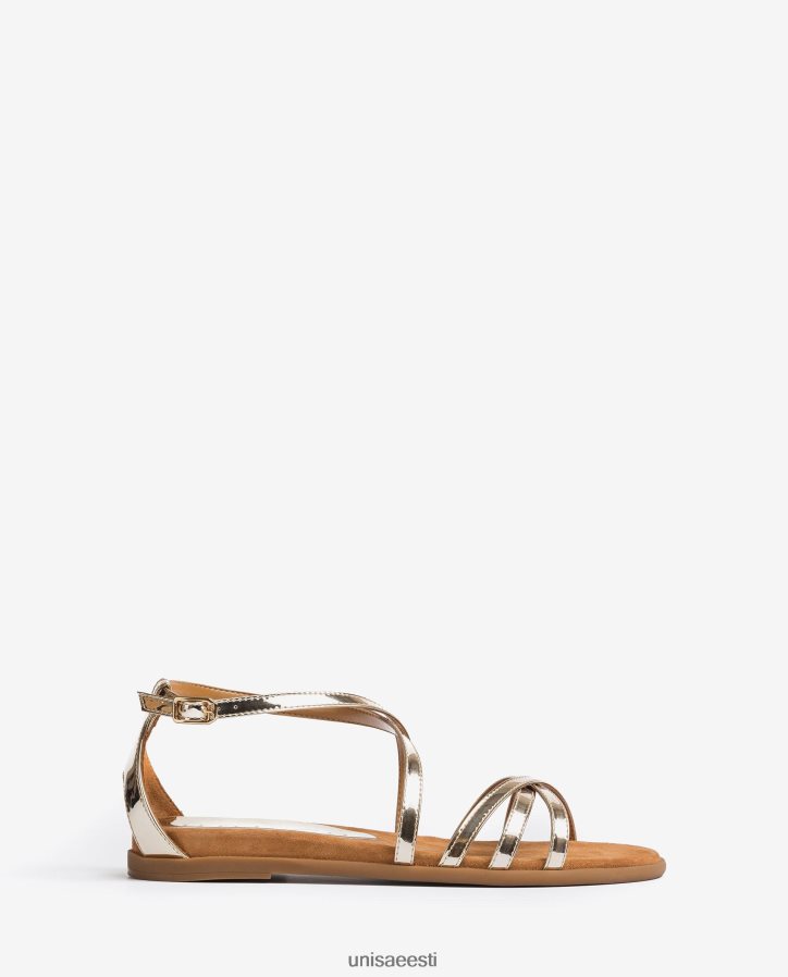 Unisa 88PPB4386 peegelefektiga nahast sandaalid naised graatsiline