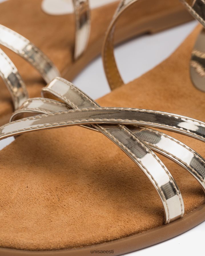 Unisa 88PPB4386 peegelefektiga nahast sandaalid naised graatsiline