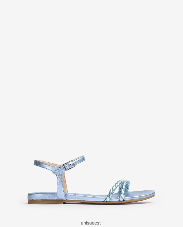 Unisa 88PPB441 spiraalsete rihmadega sandaal naised sinine
