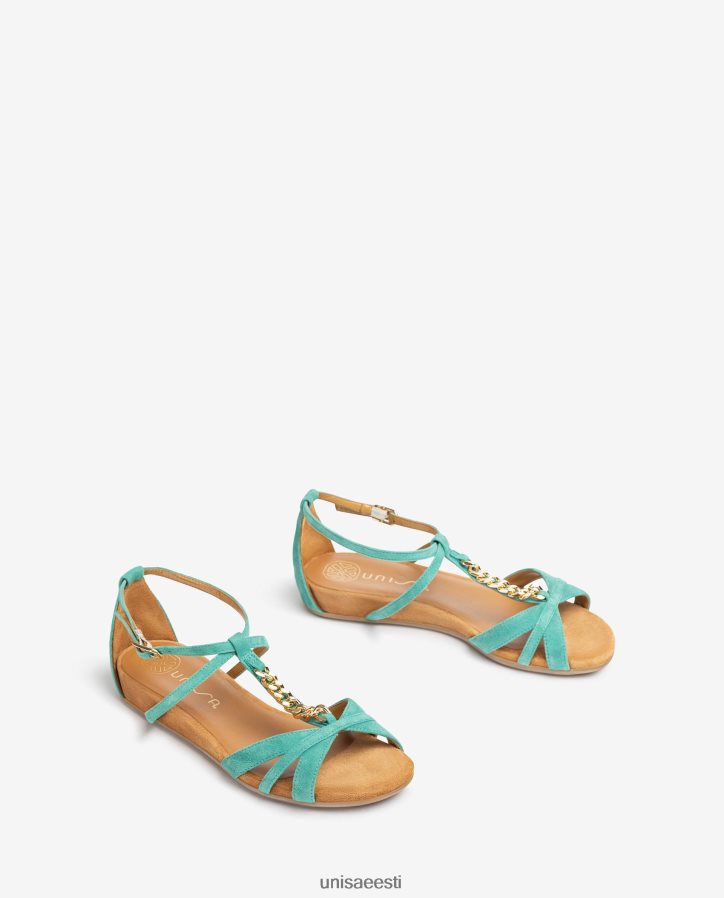 Unisa 88PPB448 ketiga lamedad sandaalid naised roheline