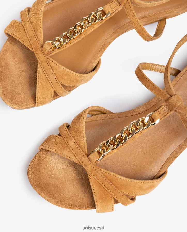 Unisa 88PPB490 ketiga lamedad sandaalid naised pruun