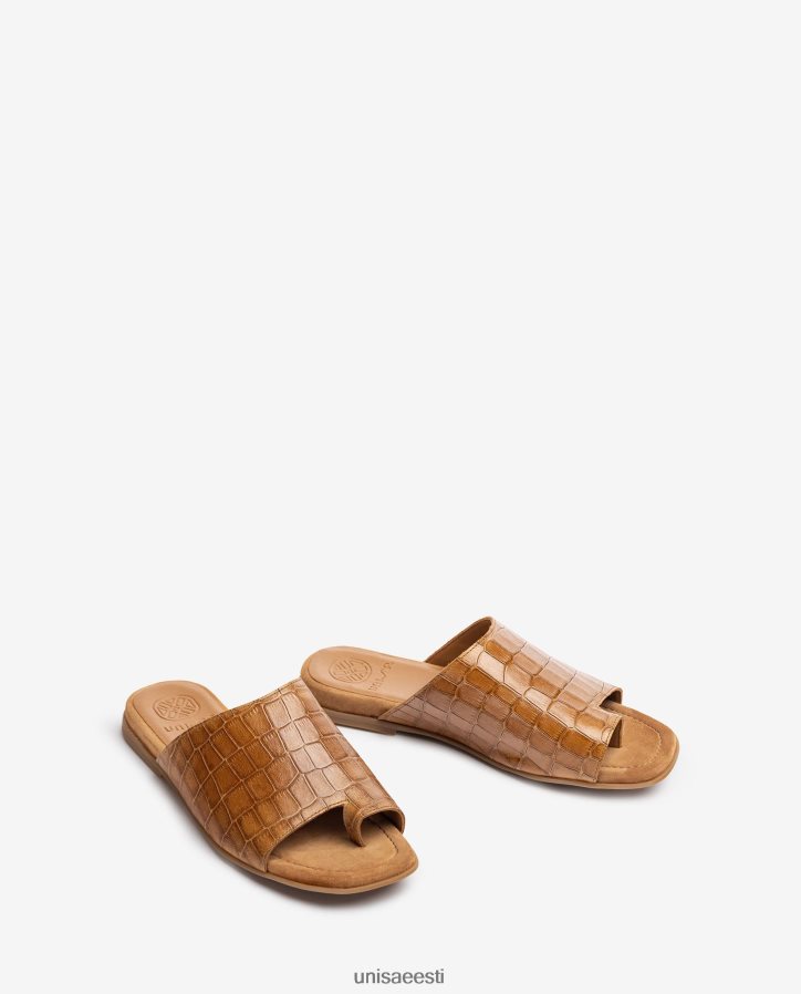 Unisa 88PPB41260 lamedad nahast muula sandaalid naised pruun