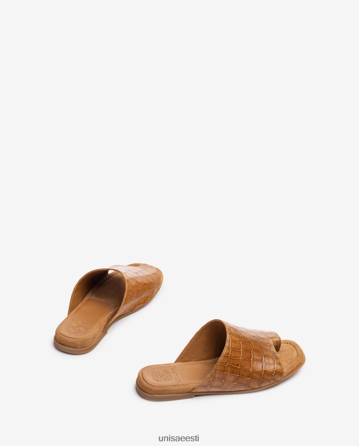 Unisa 88PPB41260 lamedad nahast muula sandaalid naised pruun