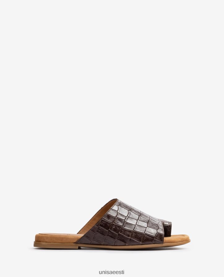 Unisa 88PPB41261 lamedad nahast muula sandaalid naised pruun