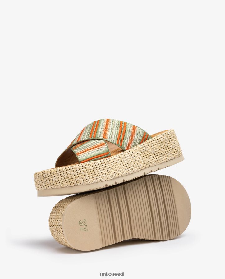 Unisa 88PPB4803 rihmaga sandaal naised roheline