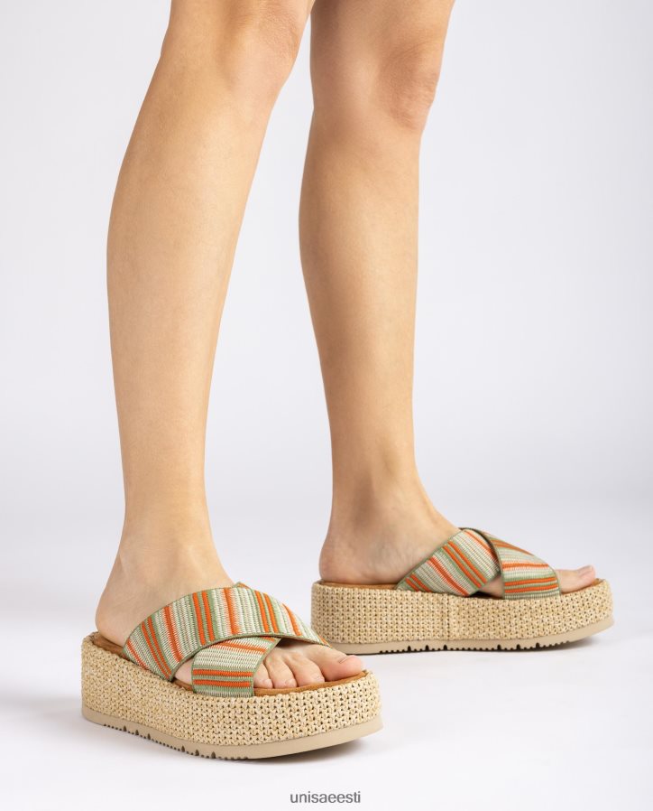 Unisa 88PPB4803 rihmaga sandaal naised roheline