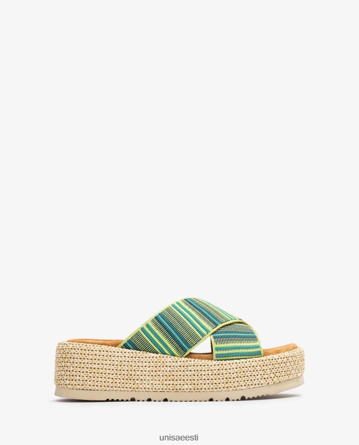 Unisa 88PPB4804 rihmaga sandaal naised roheline