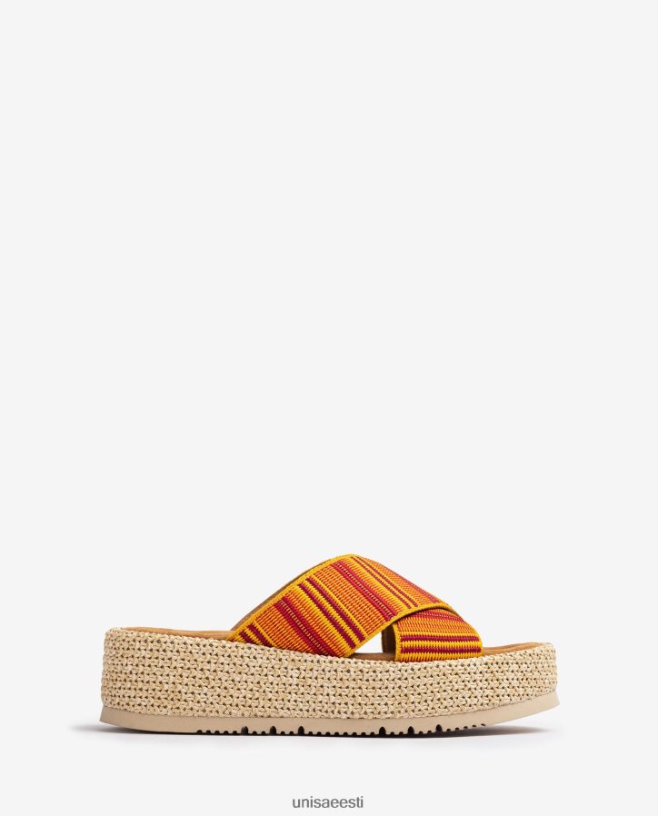 Unisa 88PPB4805 rihmaga sandaal naised oranž