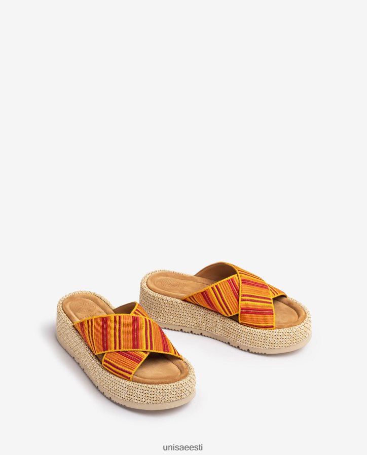 Unisa 88PPB4805 rihmaga sandaal naised oranž