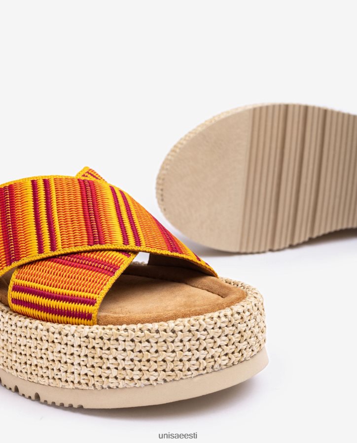 Unisa 88PPB4805 rihmaga sandaal naised oranž