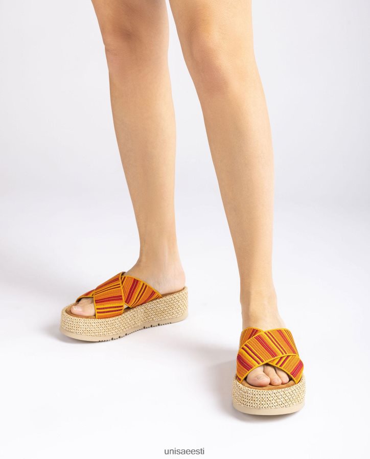 Unisa 88PPB4805 rihmaga sandaal naised oranž