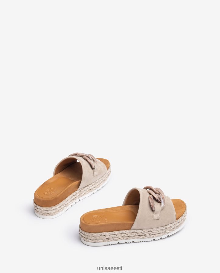 Unisa 88PPB4811 sandaalid ketiäärega naised beež