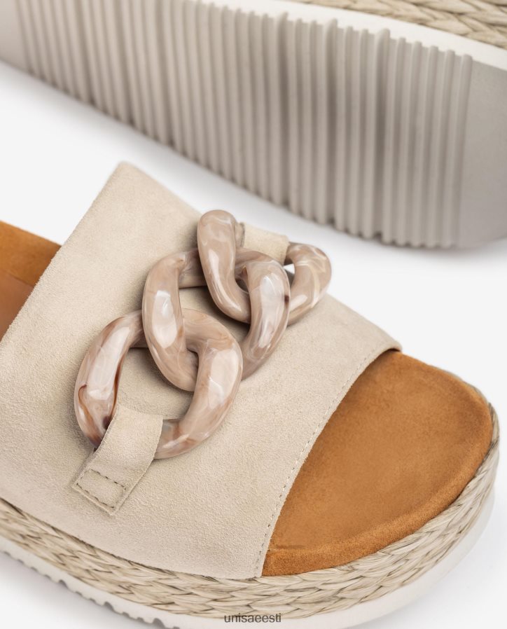 Unisa 88PPB4811 sandaalid ketiäärega naised beež